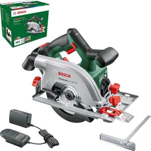 Bosch Home and Garden Bosch UNIVERSALCIRC 18V-53 P4A 18v Cordless Circular Saw 160mm 1 x 2.5ah Li-ion Battery Charger No Case Bosch Home and Garden Bosch UNIVERSALCIRC 18V-53 P4A 18v Cordless Circular Saw 160mm 1 x 2.5ah Li-ion Battery Charger No Case