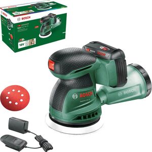Bosch Home and Garden Bosch EASYORBIT 18V-10 P4A 18v Cordless Disc Sander 125mm 1 x 2ah Li-ion Battery Charger No Case Bosch Home and Garden Bosch EASYORBIT 18V-10 P4A 18v Cordless Disc Sander 125mm 1 x 2ah Li-ion Battery Charger No Case