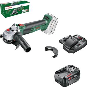 Bosch Home and Garden Bosch UNIVERSALGRIND 18V-75 P4A 18v Cordless Angle Grinder 115mm 1 x 6ah Li-ion Battery Charger No Case Bosch Home and Garden Bosch UNIVERSALGRIND 18V-75 P4A 18v Cordless Angle Grinder 115mm 1 x 6ah Li-ion Battery Charger No Case