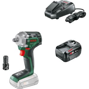 Bosch Home and Garden Bosch UNIVERSALIMPACTDRIVE 18V-350 P4A 18v Cordless Impact Wrench 1 x 4ah Li-ion Charger No Case Bosch Home and Garden Bosch UNIVERSALIMPACTDRIVE 18V-350 P4A 18v Cordless Impact Wrench 1 x 4ah Li-ion Charger No Case