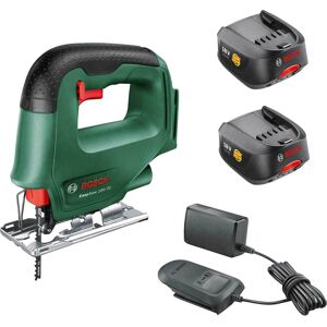 Bosch Home and Garden Bosch EASYSAW 18V-70 P4A 18v Cordless Jigsaw 2 x 1.5ah Li-ion Battery Charger No Case Bosch Home and Garden Bosch EASYSAW 18V-70 P4A 18v Cordless Jigsaw 2 x 1.5ah Li-ion Battery Charger No Case