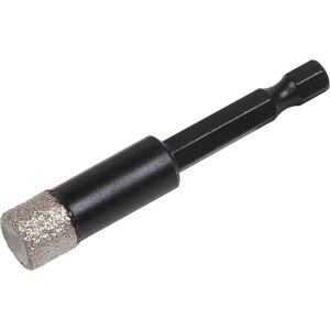 Sealey DBD Hex Shank Diamond Porcelain Tile Drill Bit 12mm Sealey DBD Hex Shank Diamond Porcelain Tile Drill Bit 12mm