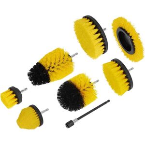 Sealey 8 Piece Hex Shank Drill Scrubbing Brush Set Sealey 8 Piece Hex Shank Drill Scrubbing Brush Set