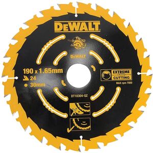 DeWALT DT10304-QZ Circular Saw Blade - 190mm, 24T, Corded, Framing DeWALT DT10304-QZ Circular Saw Blade - 190mm, 24T, Corded, Framing