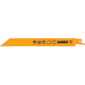 DeWALT DT2354-QZ Bi-Metal Reciprocating Saw Blade - 5 Pack DeWALT DT2354-QZ Bi-Metal Reciprocating Saw Blade - 5 Pack