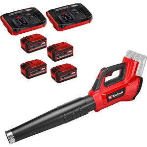 Einhell Professional GP-LB 36/230 Li E BL 36v Cordless Brushless Leaf Blower 4 x 6ah Plus Li-ion Twin or Dual Battery Charger Einhell Professional GP-LB 36/230 Li E BL 36v Cordless Brushless Leaf Blower 4 x 6ah Plus Li-ion Twin or Dual Battery Charger