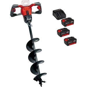 Einhell Professional GP-EA 18/150 Li BL 18v Cordless Brushless Earth Drill Auger 3 x 4ah Li-ion Battery Charger Einhell Professional GP-EA 18/150 Li BL 18v Cordless Brushless Earth Drill Auger 3 x 4ah Li-ion Battery Charger