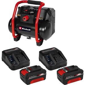 Einhell TE-AC 36/150 Li OF 36v Cordless Oil Free Air Compressor 2 x 4ah Li-ion Twin or Dual Battery Charger Einhell TE-AC 36/150 Li OF 36v Cordless Oil Free Air Compressor 2 x 4ah Li-ion Twin or Dual Battery Charger