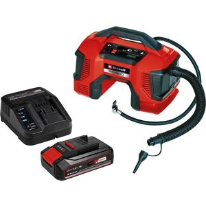 Einhell PRESSITO 18/21 18v Cordless Air Compressor Pump and Inflator 1 x 2.5ah Li-ion Battery Charger Einhell PRESSITO 18/21 18v Cordless Air Compressor Pump and Inflator 1 x 2.5ah Li-ion Battery Charger