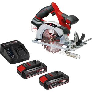 Einhell TE-CS 18/150 Li 18v Cordless Circular Saw 150mm 2 x 2.5ah Li-ion Battery Charger No Case Einhell TE-CS 18/150 Li 18v Cordless Circular Saw 150mm 2 x 2.5ah Li-ion Battery Charger No Case