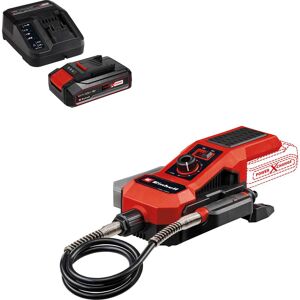 Einhell TE-MT 18/34 Li 18v Cordless Flexible Shaft Rotary Multi Tool 1 x 2.5ah Li-ion Charger No Case Einhell TE-MT 18/34 Li 18v Cordless Flexible Shaft Rotary Multi Tool 1 x 2.5ah Li-ion Charger No Case