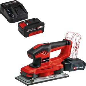 Einhell TE-OS 18/230 Li 18v Cordless 1/2 Sheet Sander 1 x 4ah Li-ion Battery Charger No Case Einhell TE-OS 18/230 Li 18v Cordless 1/2 Sheet Sander 1 x 4ah Li-ion Battery Charger No Case