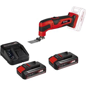 Einhell TC-MG 18 Li 18v Cordless OIS Oscillating Multi Tool 2 x 2.5ah Li-ion Battery Charger No Case Einhell TC-MG 18 Li 18v Cordless OIS Oscillating Multi Tool 2 x 2.5ah Li-ion Battery Charger No Case