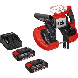 Einhell TE-MB 18/127 Li 18v Cordless Bandsaw 2 x 2.5ah Li-ion Battery Charger No Case Einhell TE-MB 18/127 Li 18v Cordless Bandsaw 2 x 2.5ah Li-ion Battery Charger No Case