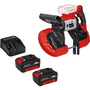 Einhell TE-MB 18/127 Li 18v Cordless Bandsaw 2 x 4ah Li-ion Battery Charger No Case Einhell TE-MB 18/127 Li 18v Cordless Bandsaw 2 x 4ah Li-ion Battery Charger No Case