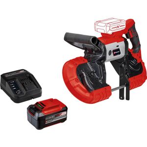 Einhell TE-MB 18/127 Li 18v Cordless Bandsaw 1 x 5.2ah Li-ion Battery Charger No Case Einhell TE-MB 18/127 Li 18v Cordless Bandsaw 1 x 5.2ah Li-ion Battery Charger No Case