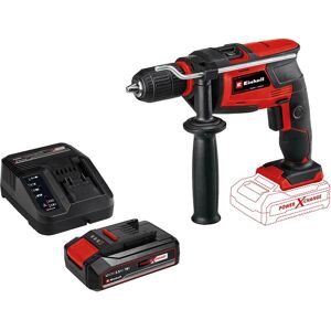 Einhell TC-ID 18 Li 18v Cordless Impact Hammer Drill 1 x 2.5ah Li-ion Battery Charger No Case Einhell TC-ID 18 Li 18v Cordless Impact Hammer Drill 1 x 2.5ah Li-ion Battery Charger No Case