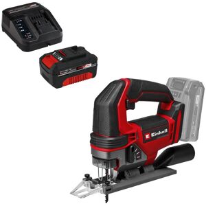 Einhell TE-JS 18/100 Li 18v Cordless Jigsaw 1 x 4ah Li-ion Charger No Case Einhell TE-JS 18/100 Li 18v Cordless Jigsaw 1 x 4ah Li-ion Charger No Case