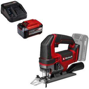 Einhell TE-JS 18/100 Li 18v Cordless Jigsaw 1 x 5.2ah Plus Li-ion Charger No Case Einhell TE-JS 18/100 Li 18v Cordless Jigsaw 1 x 5.2ah Plus Li-ion Charger No Case