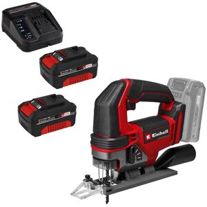 Einhell TE-JS 18/100 Li 18v Cordless Jigsaw 2 x 4ah Li-ion Charger No Case Einhell TE-JS 18/100 Li 18v Cordless Jigsaw 2 x 4ah Li-ion Charger No Case