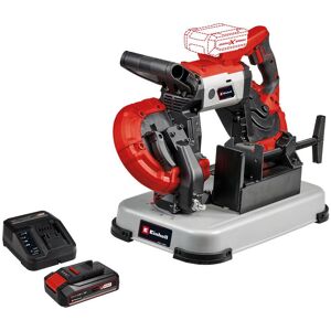 Einhell TE-MB 18/127 U Li 18v Cordless Bench or Handheld Bandsaw 1 x 2.5ah Li-ion Charger No Case Einhell TE-MB 18/127 U Li 18v Cordless Bench or Handheld Bandsaw 1 x 2.5ah Li-ion Charger No Case