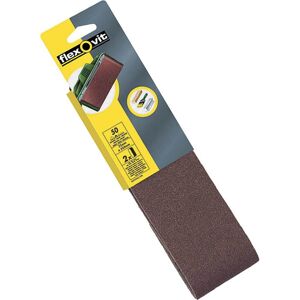 Flexovit 63642526470 Cloth Sanding Belts - 75mm x 533mm - Pack of 2 Flexovit 63642526470 Cloth Sanding Belts - 75mm x 533mm - Pack of 2
