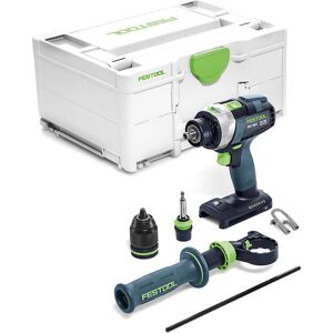 Festool TPC 18/4 QUADRIVE 18v Cordless Brushless Combi Drill No Batteries No Battery Charger Case Festool TPC 18/4 QUADRIVE 18v Cordless Brushless Combi Drill No Batteries No Battery Charger Case