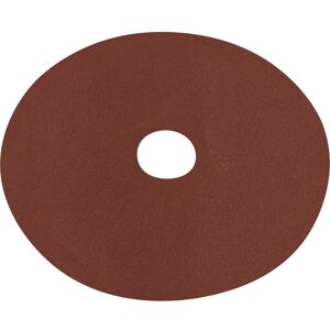 Sealey Aluminium Oxide Fibre Backed Sanding Disc 125mm 80g Pack of 25 Sealey Aluminium Oxide Fibre Backed Sanding Disc 125mm 80g Pack of 25
