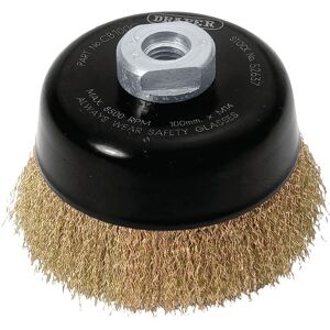 Draper Expert 52637 100mm M14 Crimped Wire Cup Brush - Wire Cup Brush Draper Expert 52637 100mm M14 Crimped Wire Cup Brush - Wire Cup Brush