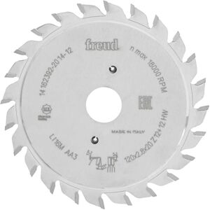 Freud LI16M Pro Industrial Circular Scoring Saw Blade 120mm 12T 22mm Freud LI16M Pro Industrial Circular Scoring Saw Blade 120mm 12T 22mm