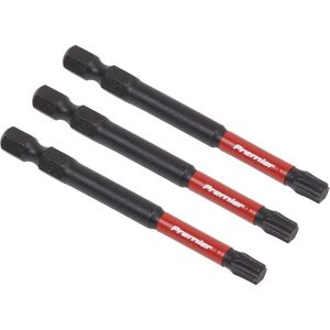 Sealey Impact Power Tool Torx Screwdriver Bits T30 75mm Pack of 3 Sealey Impact Power Tool Torx Screwdriver Bits T30 75mm Pack of 3