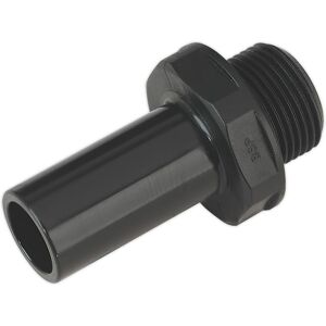 Sealey 3/4" BSP Stem Adaptor for CAS Fast Fit Systems 22mm Pack of 2 Sealey 3/4" BSP Stem Adaptor for CAS Fast Fit Systems 22mm Pack of 2