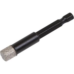 Sealey DBD Hex Shank Diamond Porcelain Tile Drill Bit 10mm Sealey DBD Hex Shank Diamond Porcelain Tile Drill Bit 10mm