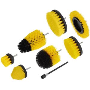 Sealey 8 Piece Hex Shank Drill Scrubbing Brush Set Sealey 8 Piece Hex Shank Drill Scrubbing Brush Set