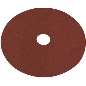 Sealey Aluminium Oxide Fibre Backed Sanding Disc 115mm 60g Pack of 25 Sealey Aluminium Oxide Fibre Backed Sanding Disc 115mm 60g Pack of 25