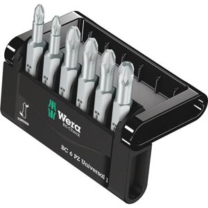 Wera 6 Piece Mini-Check Pozi Screwdriver Bit Set Wera 6 Piece Mini-Check Pozi Screwdriver Bit Set
