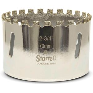 Starrett D0234 - 70mm Hole Saw - Diamond Ceramic & Abrasive Material Starrett D0234 - 70mm Hole Saw - Diamond Ceramic & Abrasive Material