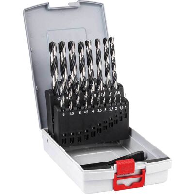 Bosch Professional Bosch 19 Piece PointTeq HSS Drill Bit Set Bosch Professional Bosch 19 Piece PointTeq HSS Drill Bit Set