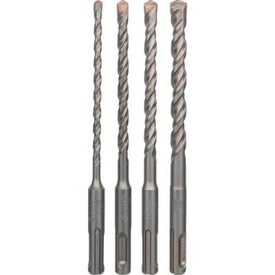Bosch Professional Bosch 4 Piece 3 Series SDS Plus Masonry Drill Bit Set Bosch Professional Bosch 4 Piece 3 Series SDS Plus Masonry Drill Bit Set