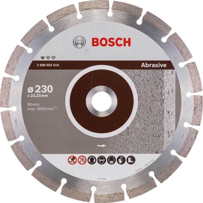 Bosch Professional Bosch Diamond Disc Standard for Abrasive Materials 230mm Bosch Professional Bosch Diamond Disc Standard for Abrasive Materials 230mm