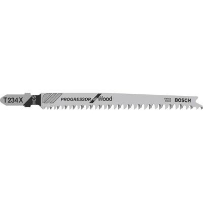 Bosch Professional Bosch T234 X Wood Cutting Jigsaw Blades Pack of 3 Bosch Professional Bosch T234 X Wood Cutting Jigsaw Blades Pack of 3