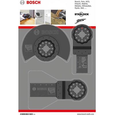 Bosch 2608662343 Starlock Wood Metal Set - Jigsaw Blades Bosch 2608662343 Starlock Wood Metal Set - Jigsaw Blades