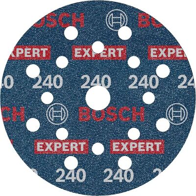 Bosch Professional Bosch EXPERT O780 Foil Sanding Discs 125mm 125mm 240g Pack of 6 Bosch Professional Bosch EXPERT O780 Foil Sanding Discs 125mm 125mm 240g Pack of 6