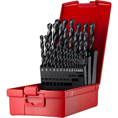 Dormer A19018 No.18 Imperial HSS Drill Set - 29 pcs, 1/16-1/2in x 64ths Dormer A19018 No.18 Imperial HSS Drill Set - 29 pcs, 1/16-1/2in x 64ths