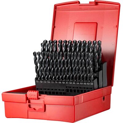 Dormer A190 Drill Set - 6-10mm HSS Twist Drill Bits - 41 Pieces Dormer A190 Drill Set - 6-10mm HSS Twist Drill Bits - 41 Pieces