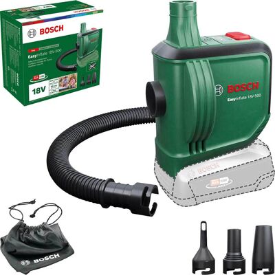 Bosch EasyInflate 18V-500 Electric Air Pump - Large Volume Inflator Bosch EasyInflate 18V-500 Electric Air Pump - Large Volume Inflator