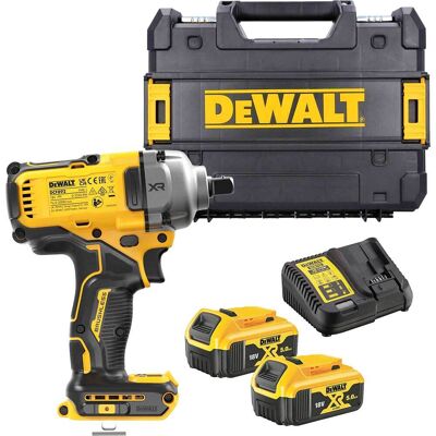 DeWalt DCF892 18v XR Cordless Brushless 1/2" Compact High Torque Wrench 2 x 5ah Li-ion Battery Charger Case DeWalt DCF892 18v XR Cordless Brushless 1/2" Compact High Torque Wrench 2 x 5ah Li-ion Battery Charger Case