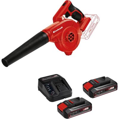 Einhell TE-CB 18/180 Li 18v Cordless Workshop Blower 2 x 2.5ah Li-ion Battery Charger No Case Einhell TE-CB 18/180 Li 18v Cordless Workshop Blower 2 x 2.5ah Li-ion Battery Charger No Case