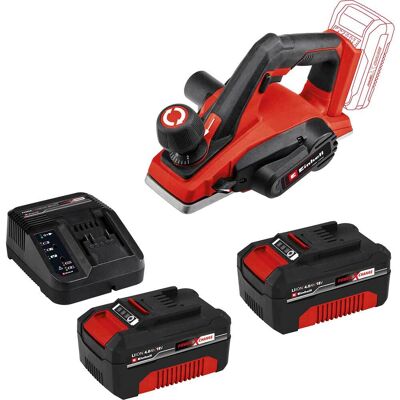 Einhell TE-PL 18/82 Li 18v Cordless Planer 2 x 4ah Li-ion Battery Charger No Case Einhell TE-PL 18/82 Li 18v Cordless Planer 2 x 4ah Li-ion Battery Charger No Case
