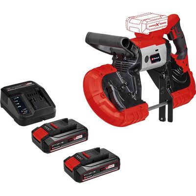 Einhell TE-MB 18/127 Li 18v Cordless Bandsaw 2 x 2.5ah Li-ion Battery Charger No Case Einhell TE-MB 18/127 Li 18v Cordless Bandsaw 2 x 2.5ah Li-ion Battery Charger No Case